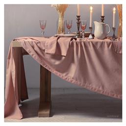 Nef-Nef Τραπεζομάντηλο Λινό Cotton-Linen Eng. Rose 150x300εκ.