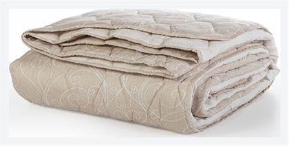 Nef-Nef Vital Κουβερλί Υπέρδιπλο Βαμβακοσατέν Beige 240x230cm