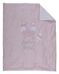 Nef-Nef Βρεφικό Κουβερλί Lovely Fox 110x140cm Pink από το Spitishop