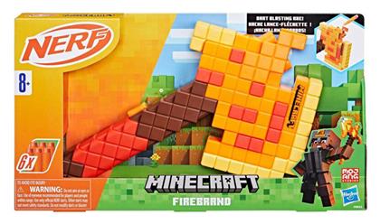 Nerf Εκτοξευτής Dart Blasting Axe Minecraft για 8+ Ετών από το Moustakas Toys