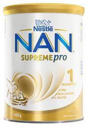 Nestle Γάλα σε Σκόνη Nan Supreme Pro 1 για 0m+ 400gr