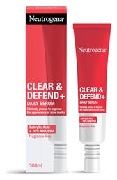 Neutrogena Clear & Defend+ Serum Προσώπου για Ακμή 30ml