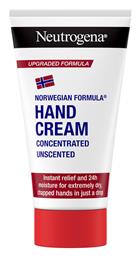 Neutrogena Concentrated Unscented Κρέμα Χεριών