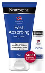 Neutrogena Fast Absorbing Σετ Περιποίησης για Ενυδάτωση με Κρέμα Χεριών & Lip Balm