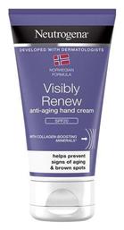 Neutrogena Visibly Renew Κρέμα Χεριών SPF20 75ml