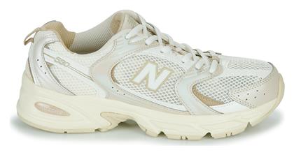 New Balance 530 Unisex Sneakers Μπεζ από το Spartoo