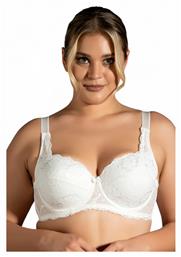 New Bra Lingerie Λευκό Σουτιέν χωρίς Ενίσχυση -Λευκό