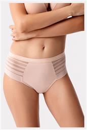 New Bra Lingerie Ψηλόμεσο Γυναικείο Slip χωρίς Ραφές Μπεζ