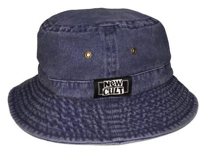 NEW CULT Καπέλο BUCKET HAT - BLUE-NC-12033-121-BLUE