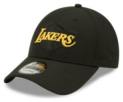 New Era La Lakers 9Forty Ανδρικό Jockey με Ίσιο Γείσο Μαύρο