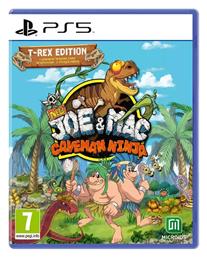 New Joe & Mac: Caveman Ninja T- Rex Edition PS5 Game