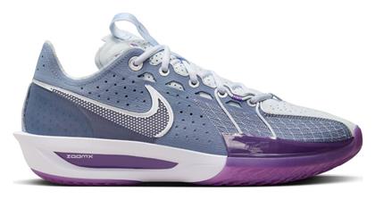 Nike Air Zoom G.T. Cut 3 Χαμηλά Μπασκετικά Παπούτσια Ashen Slate / Metallic Silver / Football Grey / Barely Grape