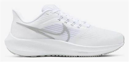 Nike Air Zoom Pegasus 39 Γυναικεία Αθλητικά Παπούτσια Running White / Metallic Silver / Pure Platinum