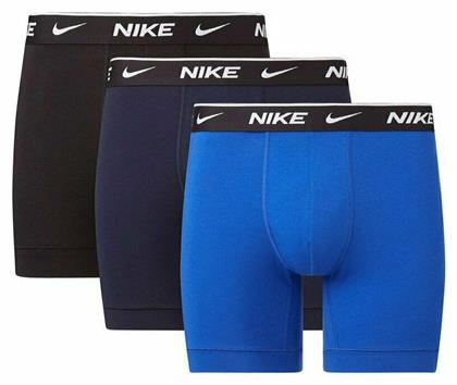 Nike Ανδρικά Μποξεράκια Μπλε 3Pack