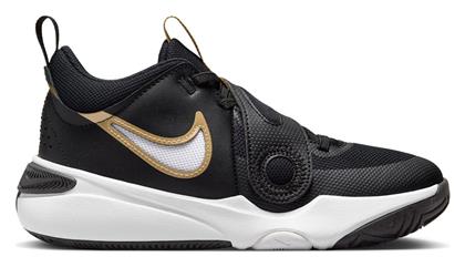 Nike Αθλητικά Παιδικά Παπούτσια Μπάσκετ Hustle D 11 Black / Metallic Gold / White