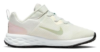 Nike Αθλητικά Παιδικά Παπούτσια Running Revolution 6 Summit White / Pink Foam / Honeydew