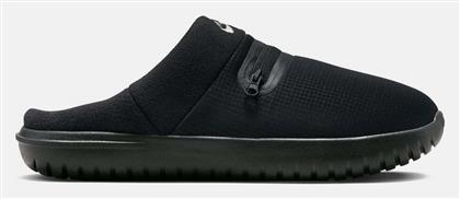 Nike Burrow Χειμερινές Ανδρικές Παντόφλες Μαύρες