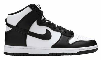 Nike Dunk Hi Skinny PRM Sneakers White / Black / Total Orange από το Modivo