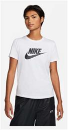 Nike Γυναικείο Αθλητικό T-shirt Λευκό