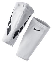 Nike Guard Lock Elite Leg Sleeves για Επικαλαμίδες Ποδοσφαίρου Λευκά από το MybrandShoes