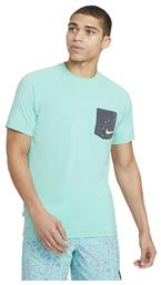 Nike Hydroguard Ανδρικό T-shirt Oracle Aqua Μονόχρωμο