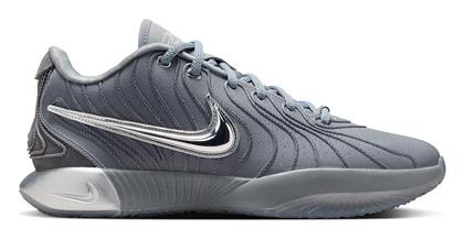 Nike LeBron XXI Χαμηλά Μπασκετικά Παπούτσια Cool Grey / Metallic Silver / Iron Grey