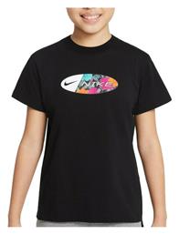 Nike Παιδικό T-shirt Μαύρο