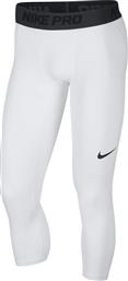 Nike Pro Ανδρικό Αθλητικό Κολάν Compression Capri Λευκό