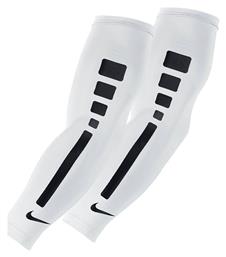 Nike Pro Elite 2.0 Περιαγκωνίδα Μανίκι σε Λευκό χρώμα N.000.2044-127