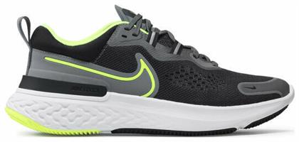 Nike React Miler 2 Ανδρικά Αθλητικά Παπούτσια Running Smoke Grey / Volt / Black