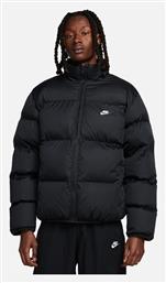 Nike Sportswear Club Μπουφάν Puffer Μαύρο