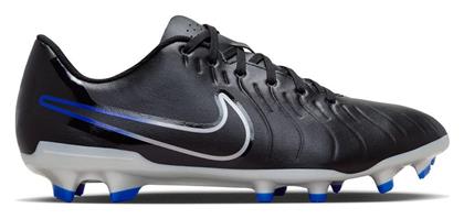 Nike Tiempo Legend 10 Club FG/MG Χαμηλά Ποδοσφαιρικά Παπούτσια με Τάπες Black / Hyper Royal / Chrome