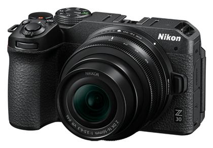 Nikon Z 30 Mirrorless Φωτογραφική Μηχανή Kit (Z DX 16-50mm F3.5-6.3 VR) Μαύρη