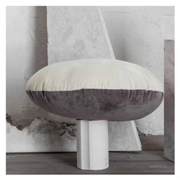 Nima Μαξιλάρι Καναπέ 45x45 Velvety Beige/Gray από το Designdrops