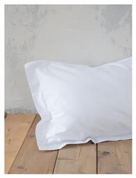 Nima Superior Σετ Μαξιλαροθήκες Oxford 52x72εκ. White από το Designdrops