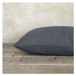 Nima Unicolors Μαξιλαροθήκη 52x72εκ. Midnight Gray από το Spitishop