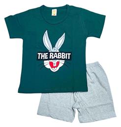 Nina Club Παιδική Πιτζάμα Καλοκαιρινή Πράσινο