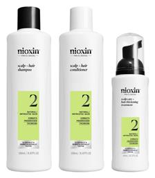 Nioxin Promo Scalp & Hair System 2 Φυσικά Μαλλιά Προοδευτική Αραίωση Shampoo 150ml & Conditioner 150ml & Treatment Serum 40ml από το Pharm24