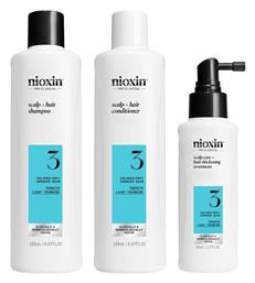 Nioxin Promo Scalp & Hair System 3 Σαμπουάν Ελαφριά Αραίωση 150ml & Conditioner 150ml & Treatment Serum 50ml