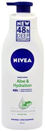 Nivea Aloe & Hydration 48h Ενυδατική Lotion Ανάπλασης Σώματος με Aloe Vera 400ml από το ΑΒ Βασιλόπουλος