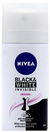 Nivea Invisible For Black & White Original Anti-perspirant Αποσμητικό 48h σε Spray 35ml