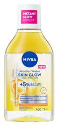 Nivea Micellar Water Ντεμακιγιάζ Skin Glow για Ευαίσθητες Επιδερμίδες 400ml από το Pharm24