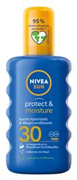 Nivea Protect & Refresh Αδιάβροχη Αντηλιακή Λοσιόν για το Σώμα SPF30 σε Spray 200ml