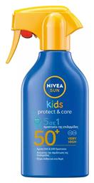 Nivea Sun Kids Protect & Care Αδιάβροχο Παιδικό Αντηλιακό Spray για Πρόσωπο & Σώμα SPF50 270ml