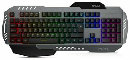 NOD Fury Gaming Πληκτρολόγιο με RGB φωτισμό (Αγγλικό US)