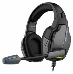 NOD Screamager RGB Over Ear Gaming Headset με σύνδεση 3.5mm / 2x3.5mm από το e-shop