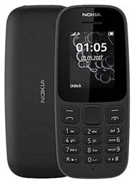 Nokia 105 (2019) Dual SIM Κινητό με Κουμπιά Μαύρο