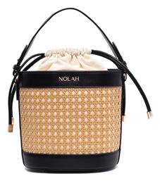 Nolah Cannes Beige Black Τσάντα Ώμου & Χιαστί