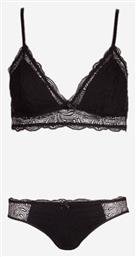 Norddiva Δαντελένιο Σετ Εσωρούχων Bralette με Brazil
