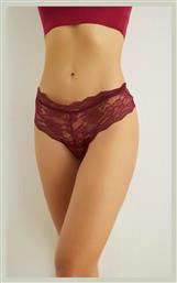 Norddiva Lingerie Daniela Γυναικείο String με Δαντέλα Μπορντό